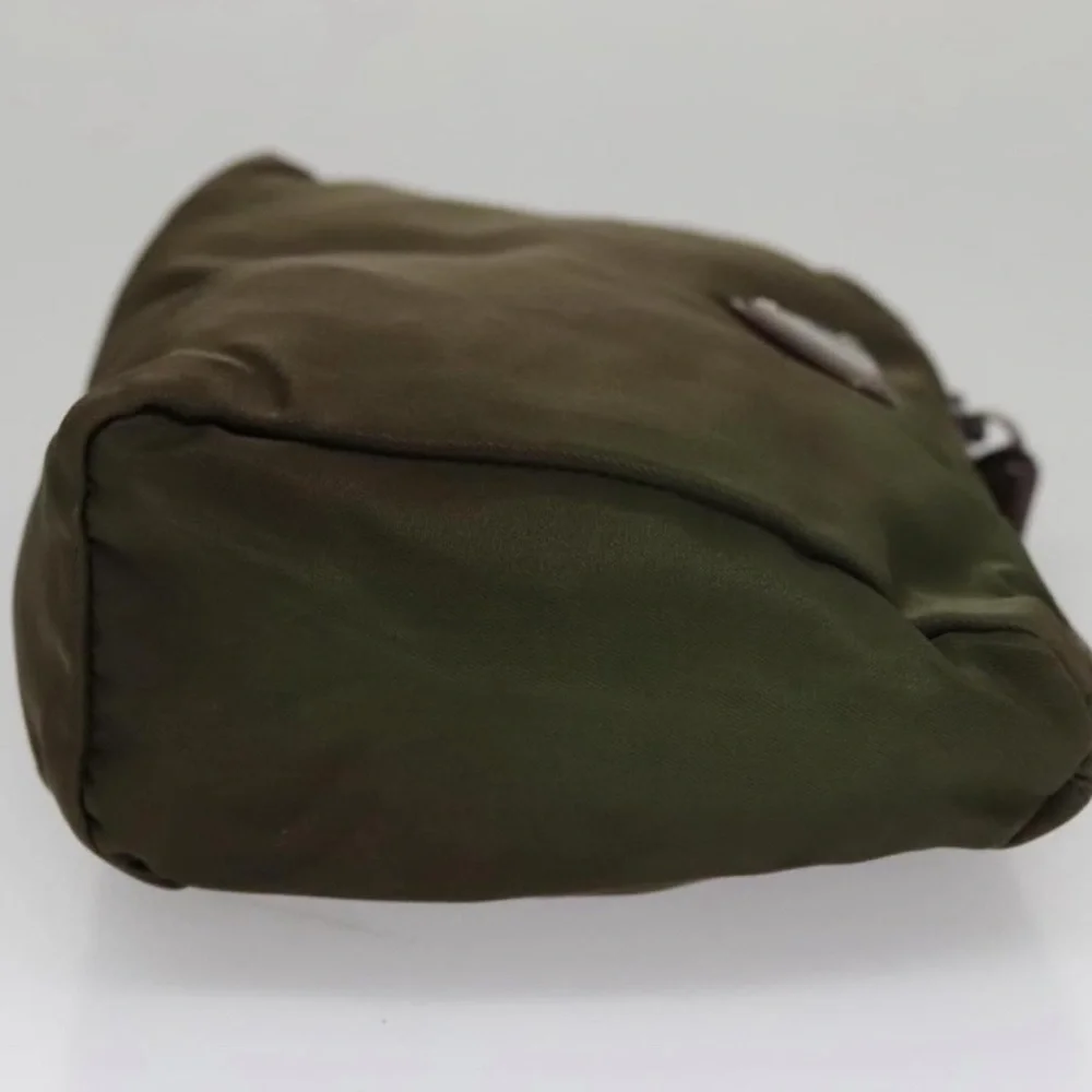 Prada Khaki Green Toiletry Bag- Large AUTHENTIC - Picture 8 of 10